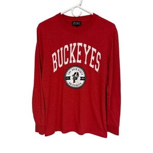 Ohio State Buckeyes GameDay Couture Long Sleeve Shirt Women’s Large Red
